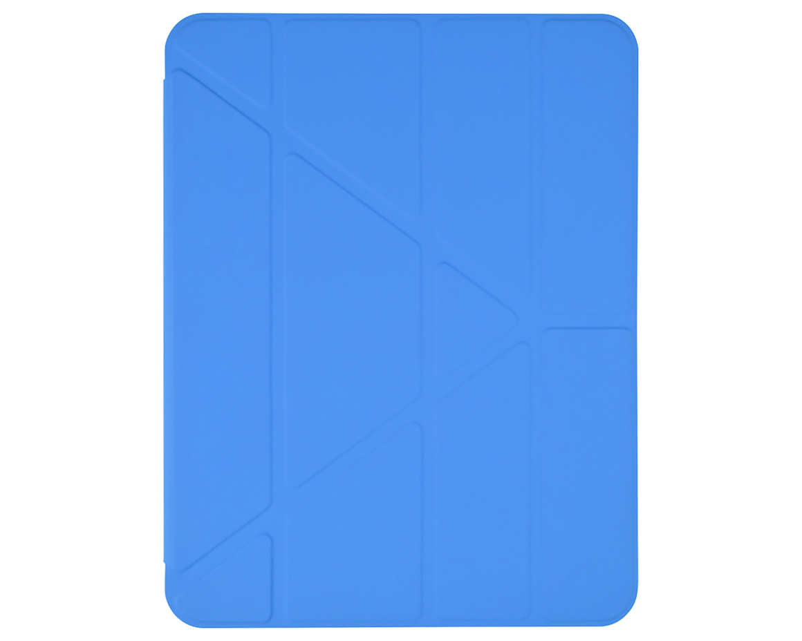Pomologic - BookFold Clear till iPad Pro 13 (M4/M5) - Clear/Blå