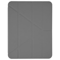 Pomologic - BookFold Clear till iPad Pro 13 (M4/M5) - Clear/Grå
