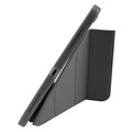 Pomologic - BookFold Clear till iPad 11(A16)/10,9 10th Gen - Clear/Grå