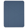 Pomologic - BookFold Clear till iPad Pro 11 (M4/M5) - Clear/Marinblå