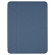 Pomologic - BookFold Clear till iPad Pro 11 (M4/M5) - Clear/Marinblå