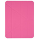 Pomologic - BookFold Clear till iPad Pro 13 (M4/M5) - Clear/Rosa