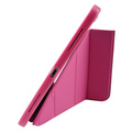 Pomologic - BookFold Clear till iPad 11(A16)/10,9 10th Gen - Clear/Rosa