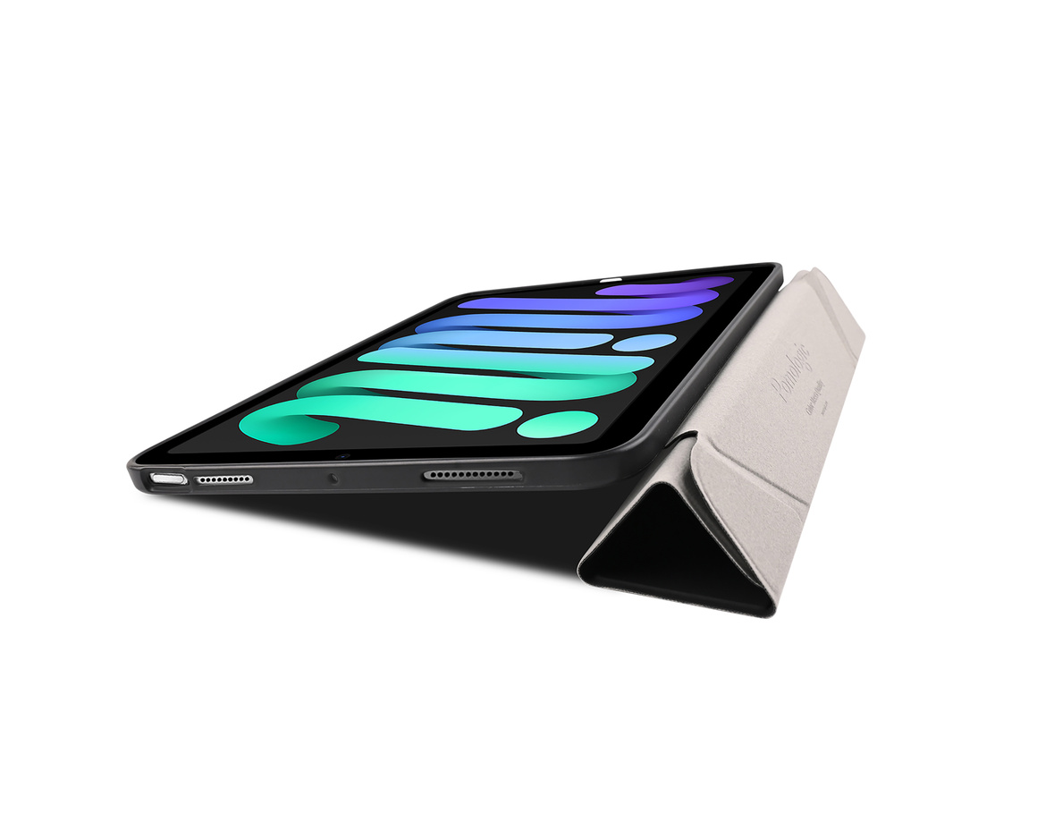 Pomologic - BookFold Clear till iPad Air 11 (M2/M3) - Clear/Svart
