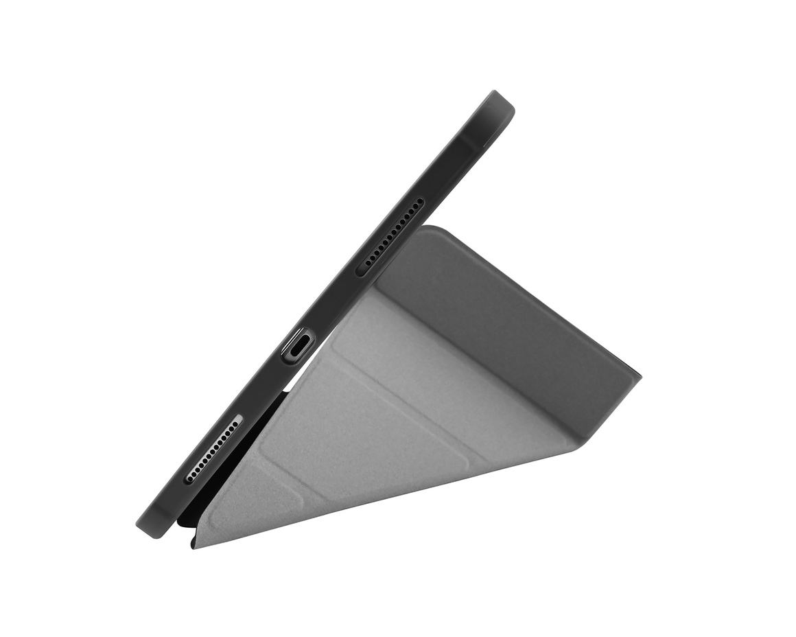 Pomologic - BookFold Clear till iPad Air 11 (M2/M3) - Clear/Svart