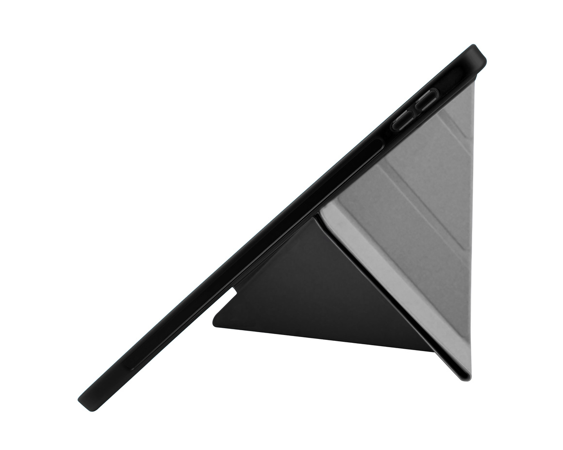 Pomologic - BookFold Clear till iPad Air 11 (M2/M3) - Clear/Svart