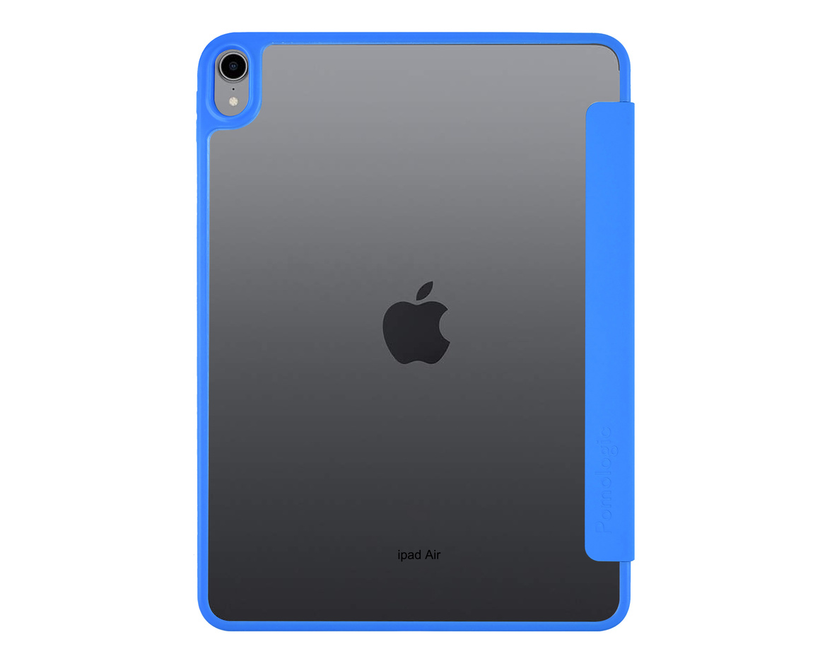 Pomologic - BookFold Clear till iPad Air 11 (M2/M3) - Clear/Blå