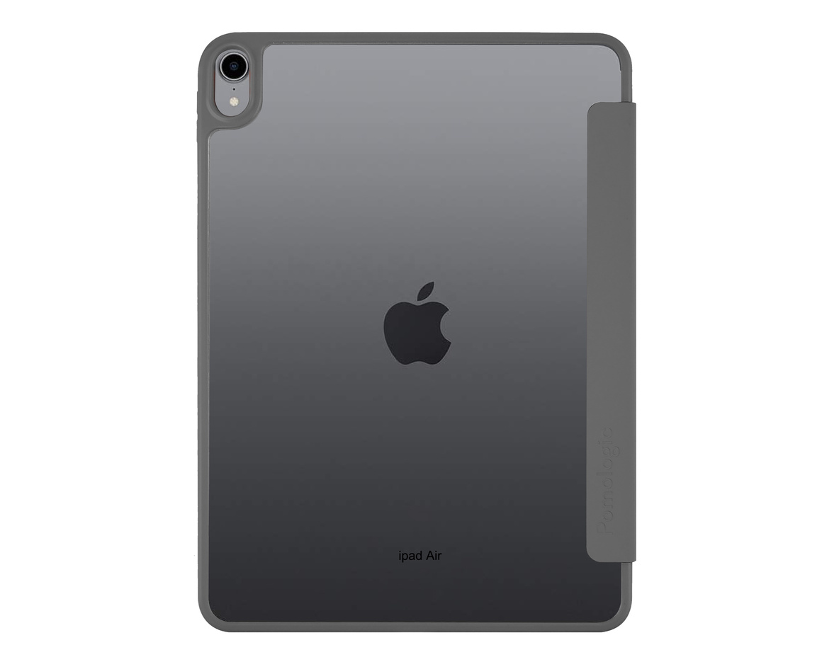 Pomologic - BookFold Clear till iPad Air 11 (M2/M3) - Clear/Grå