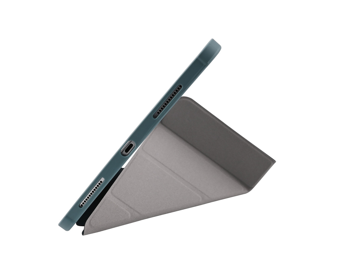 Pomologic - BookFold Clear till iPad Air 11 (M2/M3) - Clear/Marinblå