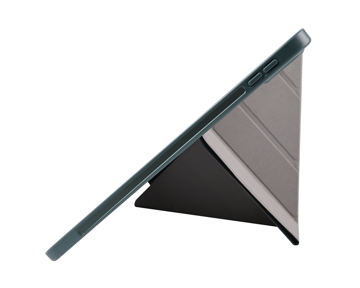 Pomologic - BookFold Clear till iPad Air 11 (M2/M3) - Clear/Marinblå