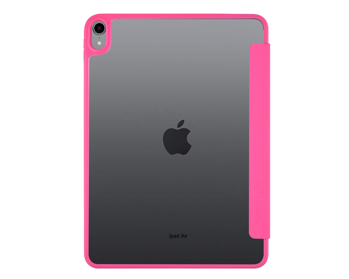 Pomologic - BookFold Clear till iPad Air 11 (M2/M3) - Clear/Rosa