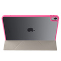 Pomologic - BookFold Clear till iPad Air 11 (M2/M3) - Clear/Rosa