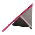 Pomologic - BookFold Clear till iPad Air 11 (M2/M3) - Clear/Rosa