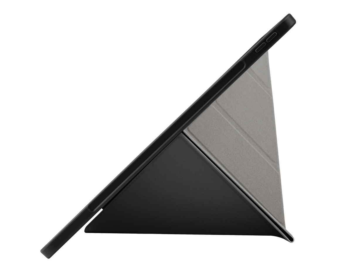 Pomologic - BookFold Clear till iPad Air 13 (M2/M3) - Clear/Svart