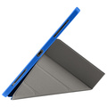 Pomologic - BookFold Clear till iPad Air 13 (M2/M3) - Clear/Blå