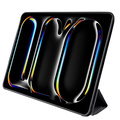 Pomologic - BookFold Clear till iPad Pro 13 (M4/M5) - Clear/Svart