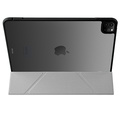 Pomologic - BookFold Clear till iPad Pro 13 (M4/M5) - Clear/Svart