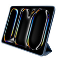 Pomologic - BookFold Clear till iPad Pro 11 (M4/M5) - Clear/Marinblå