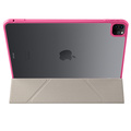 Pomologic - BookFold Clear till iPad Pro 13 (M4/M5) - Clear/Rosa