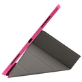 Pomologic - BookFold Clear till iPad Pro 13 (M4/M5) - Clear/Rosa