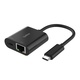 Belkin USB-C till Ethernet + Charge Adapter 100W