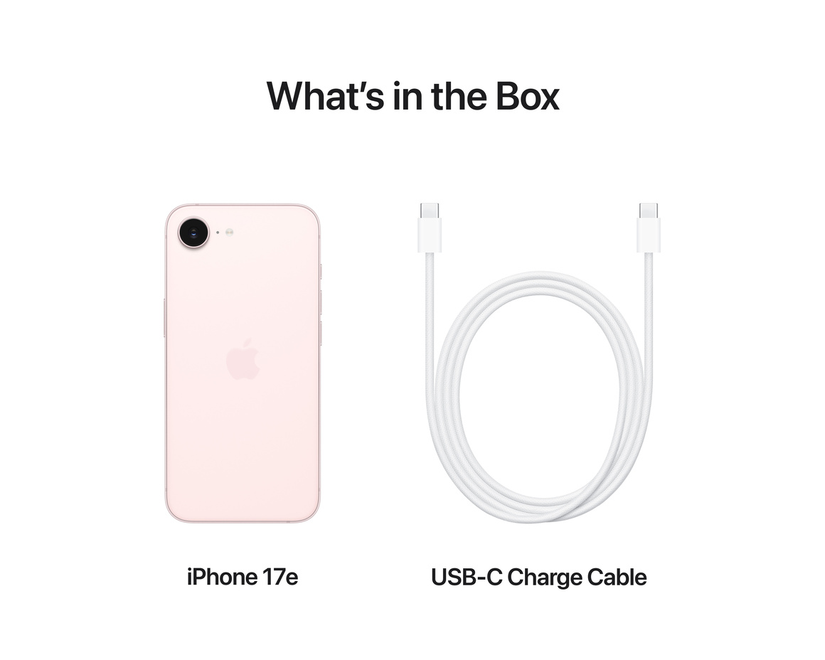 iPhone 17e 256 GB blekrosa