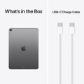 iPad Air M4 Wi-Fi + Cellular 256 GB rymdgrå 11 tum