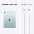 iPad Air M4 Wi-Fi 128 GB blå 13 tum