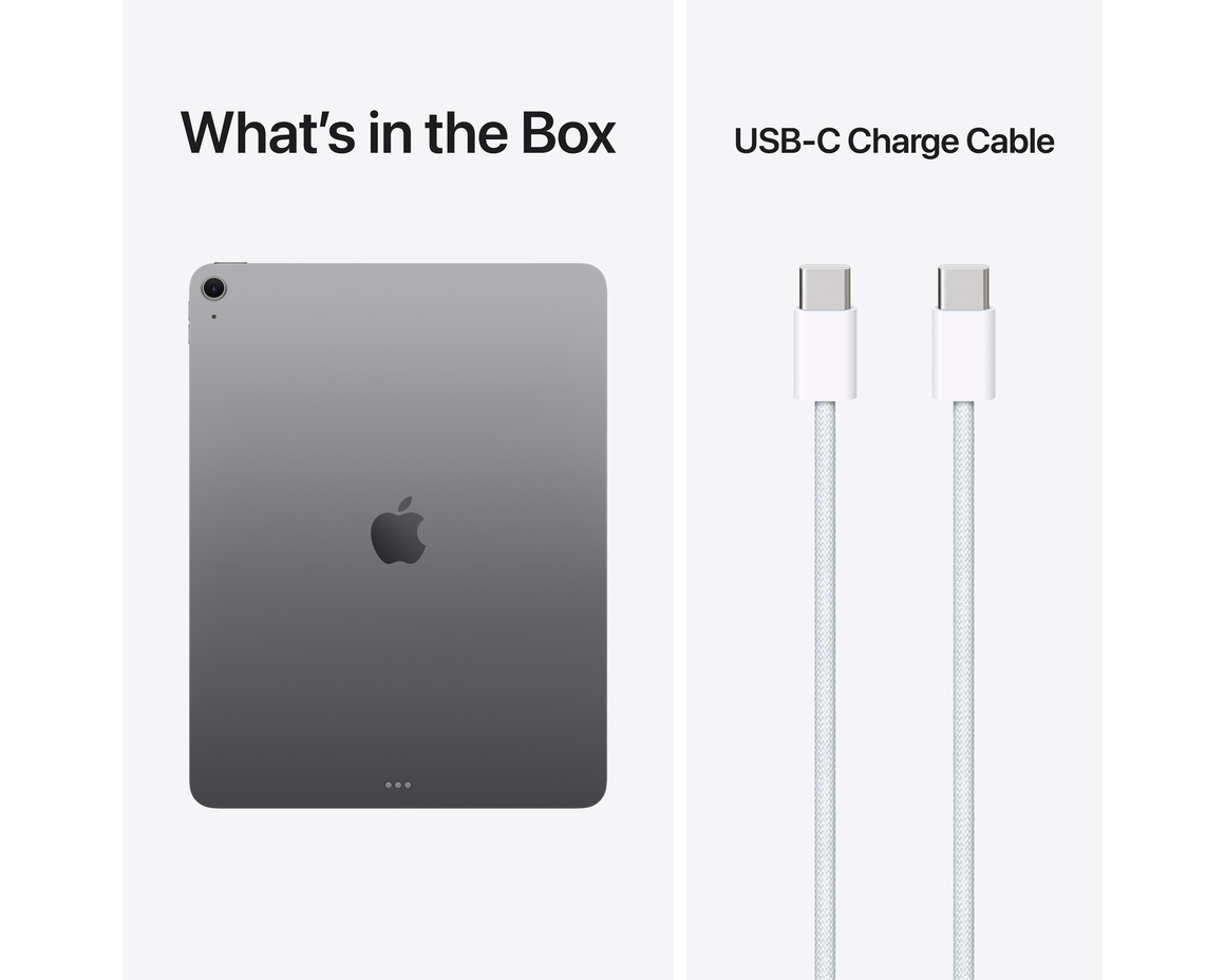 iPad Air M4 Wi-Fi 1 TB rymdgrå 13 tum