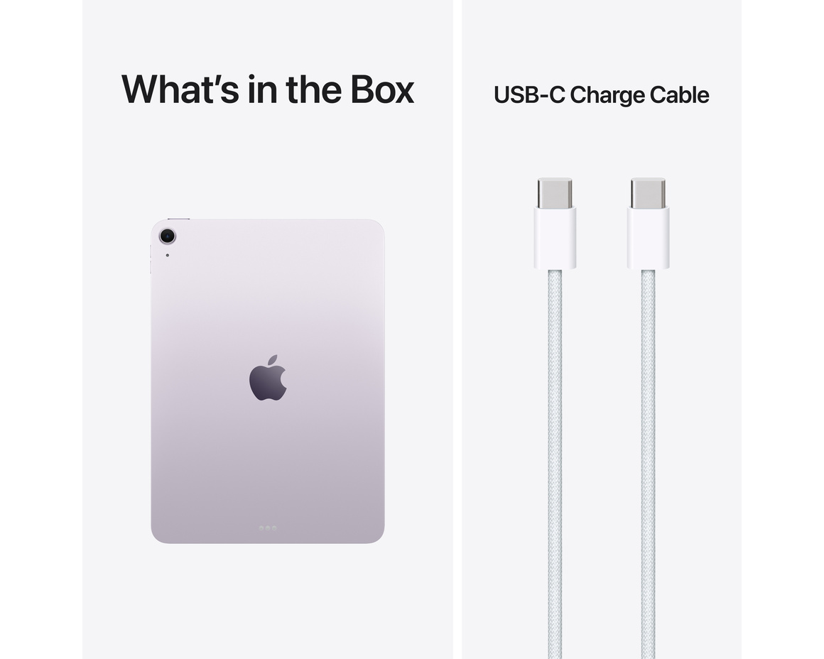 iPad Air M4 Wi-Fi 128 GB Lila 11 tum