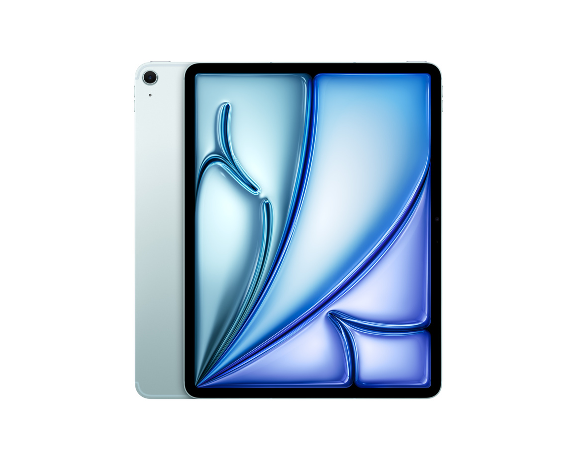 iPad Air M4 Wi-Fi + Cellular 128 GB blå 13 tum