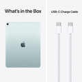 iPad Air M4 Wi-Fi + Cellular 128 GB blå 13 tum