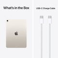 iPad Air M4 Wi-Fi 128 GB stärnglans 11 tum