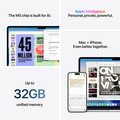 MacBook Air 13 M5, 10-core CPU,8-core GPU/16GB/512GB  -  silver