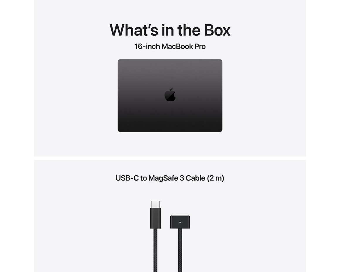 MacBook Pro 16 M5 Pro 18‑core CPU, 20‑core GPU/24GB/1TB SSD