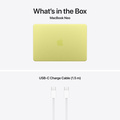 MacBook Neo citrus 512 GB Magic Keyboard med Touch ID