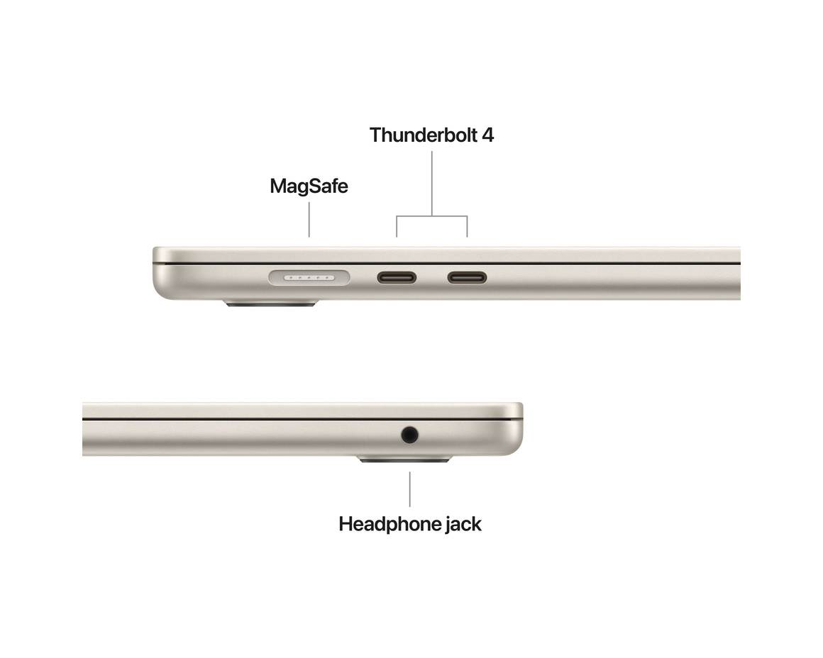 MacBook Air 15 M5, 10-core CPU,10-core GPU/16GB/512GB stjärnglans