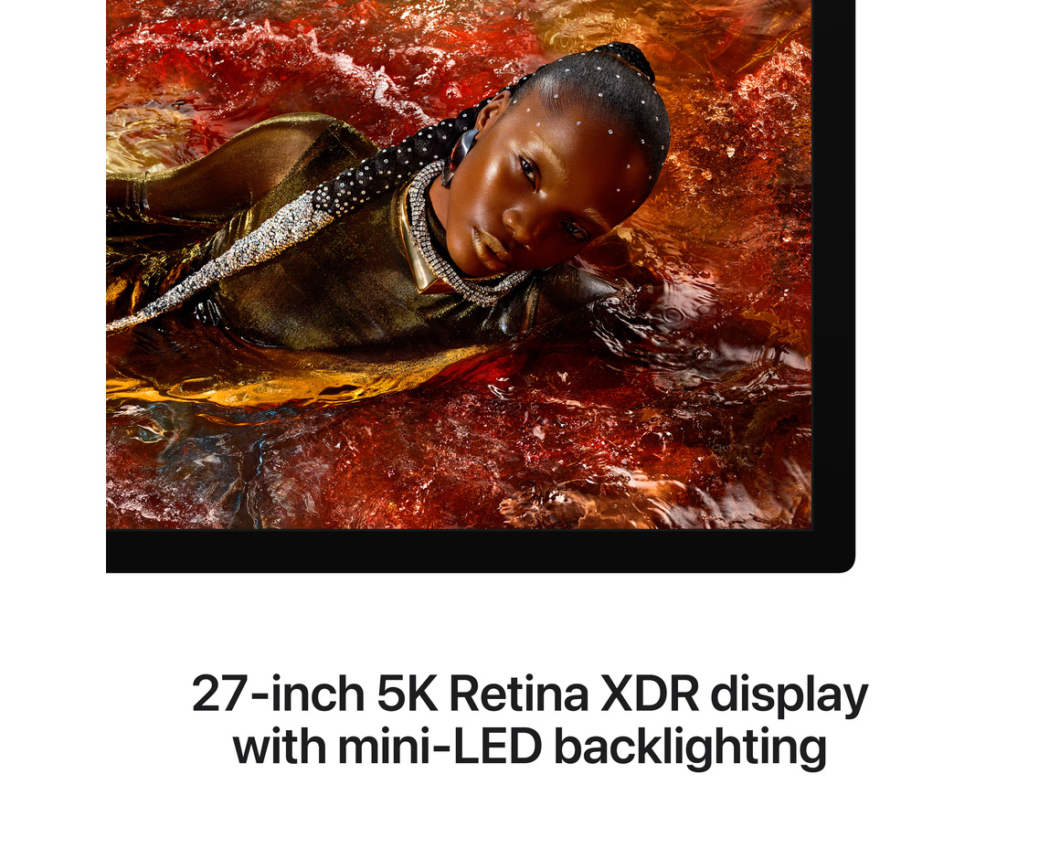 Apple Studio Display XDR 2026 Justerbar lutning och höjd - Standardglas