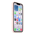 Apple iPhone 17e Silikonskal med MagSafe blekrosa