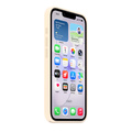 Apple iPhone 17e Silikonskal med MagSafe vanilj