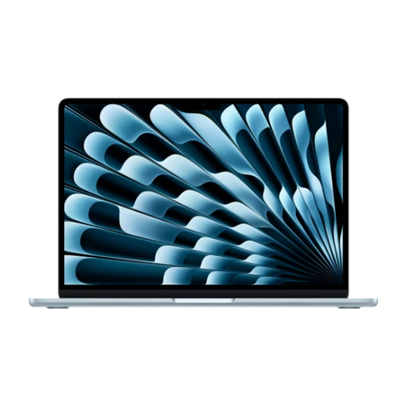 MacBook Air 13 M4 10-core CPU, 8-core GPU/16GB/256GB SSD - Himmelsblå - Gradering A (begagnad)