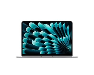 MacBook Air 13 M4 10-core CPU, 8-core GPU/16GB/256GB SSD - Silver - Gradering A (begagnad)