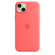 Apple iPhone 15 Plus Silikonskal med MagSafe Guava
