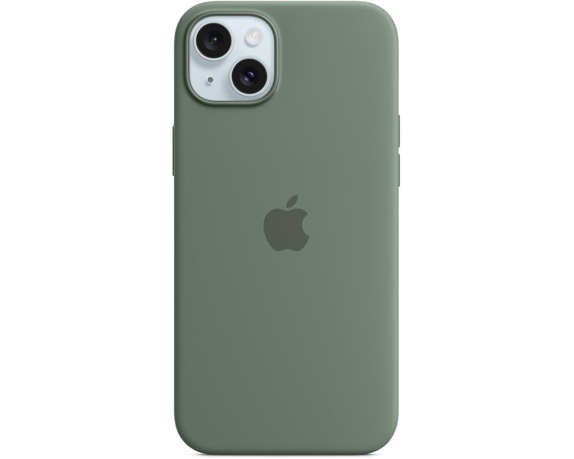 Apple iPhone 15 Plus Silikonskal med MagSafe Cypress