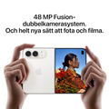 iPhone Duo - stjärnvit 256 GB
