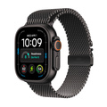 Apple Watch Ultra 4 GPS + Cellular 49mm med Milaneseloop Svart Large