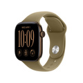 Apple Watch Series 12 Aluminium med Sportband Mörk Brons 42mm GPS S/M