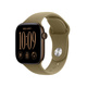 Apple Watch Series 12 Aluminium med Sportband Mörk Brons 42mm GPS S/M