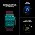 Apple Watch Series 12 Aluminium med Sportband Mörk Brons 42mm GPS S/M