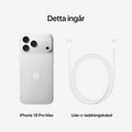 iPhone 18 Pro Max - silver - 256 GB